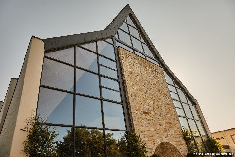 Gemeinde Bad_Füssing Landkreis Passau Pfarrkirche Heilig Geist (Dirschl Johann) Deutschland PA